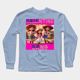 Galentines gang Long Sleeve T-Shirt